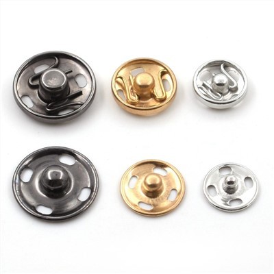 Dold lockfjäder Tryck på Snap-knappen